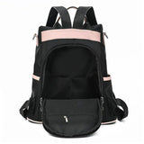 Casual Waterproof Oxford Backpack Nylon Fashion Travel Teenage School Bag Women
