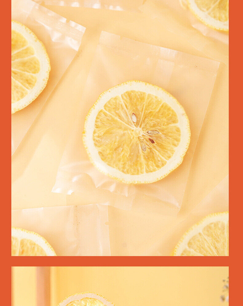 Lemon Slices Freeze-dried Lemon Slices In Water Lemon Slices 40g 4g*10