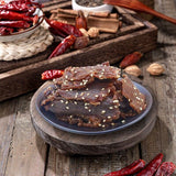 Black Slice Beef Jerky Large Pieces Shredded Delicious Snack