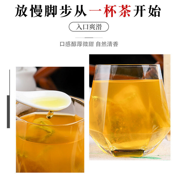 Herbal Tea with Chicory Poria Pueraria Lily and Mulberry in Kraft Paper Bag