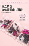 Black Goji Berry Mulberry Rose Herbal Tea Bags Anthocyanin Rich Health Drink