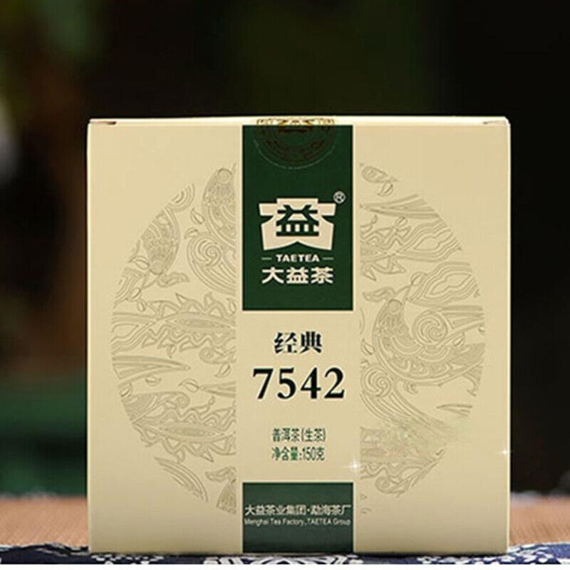 150g Dayi 7542 China Menghai Puerh TAETEA Puer Pu-erh Collection Pu'er Tea