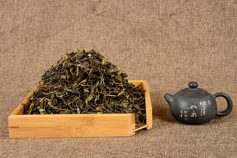 500g Yunnan Pu'er Tea Old Banzhang Gold Leaf Pu'er Old Yellow Tablet Raw Tea
