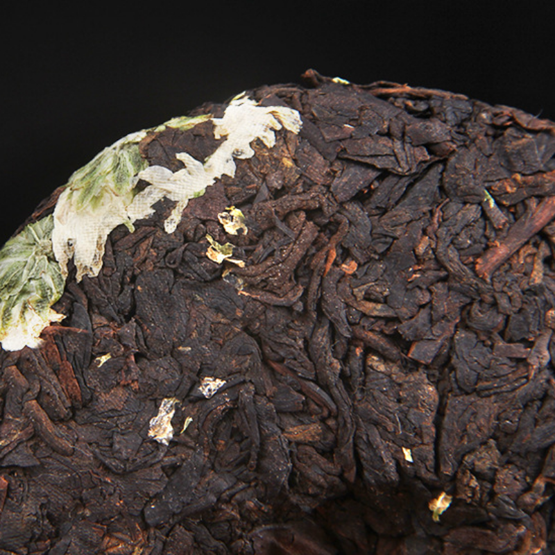 Organic Ripe Pu-erh Tea Gift Tea Health Care100g*5pcs Chrysanthemum Pu-erh Tea