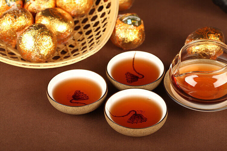 500g Chen Pi Pu'er Ripe Tea Yunnan Tea Healthy Drink 500g大红柑 315橘普
