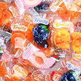 500g New Year Snack Bulk Orange Slice Gummies Fruit Flavor Mixed Soft Candy