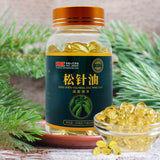Oil Gummy Candy & Weng Guo Fruit Oil Capsules 60 Count Edible Pine Needle