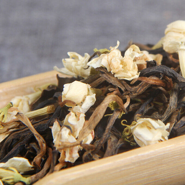 Yunnan Dian Hong Tea Leaves Red Gold Buds Bulk 500g Jasmine Black Tea Fengqing