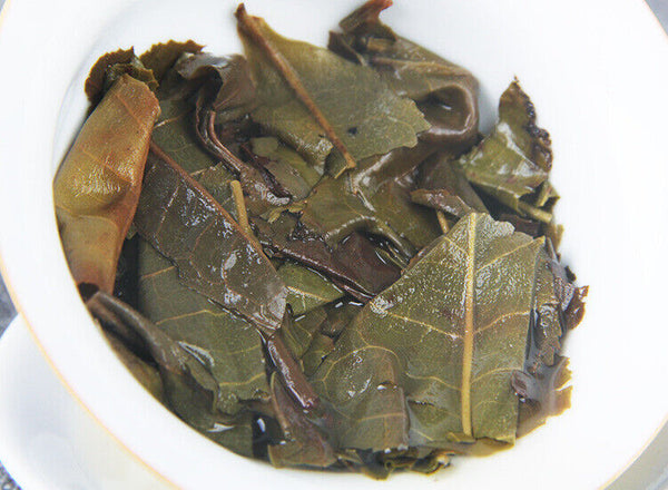 357g Yunnan Pu'er Raw Tea Seven Seed Cake Tea Leaves Lincang Iceland Gold Leaf