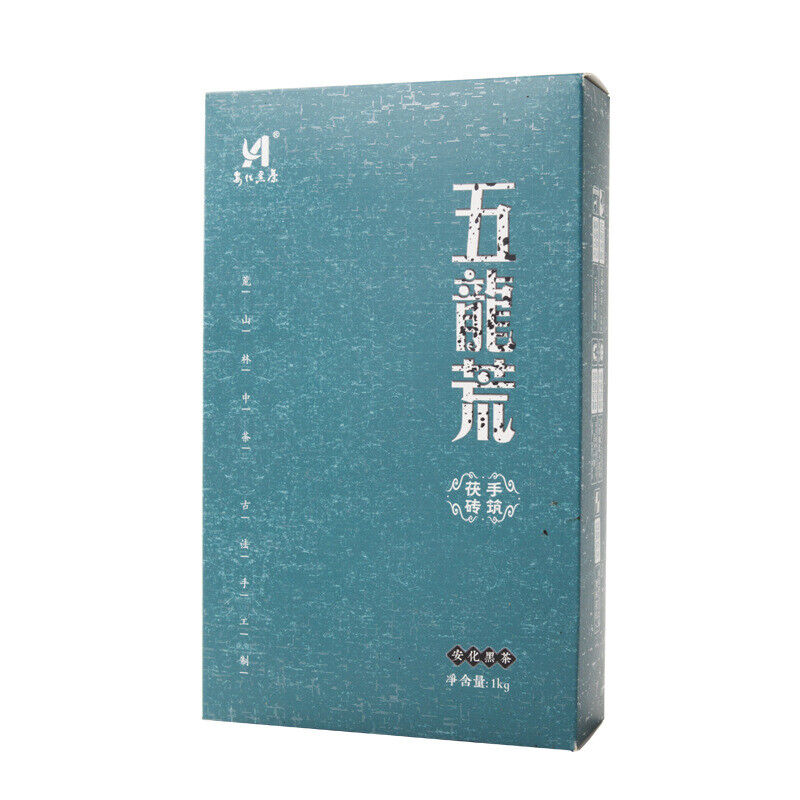 1kg Anhua black tea hand-built por brick original golden Tianti Fu brick tea Secondary image