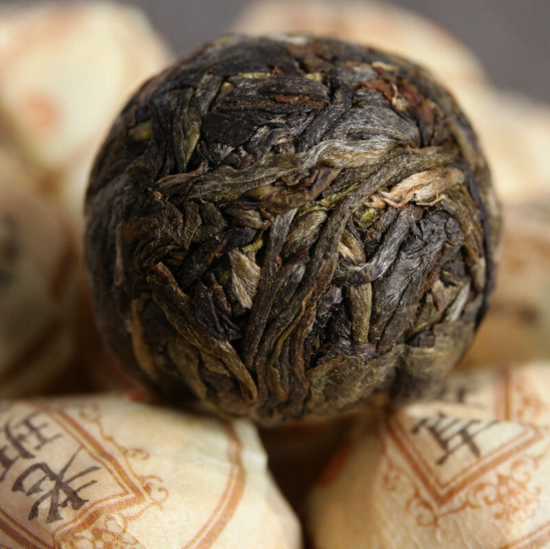 Yunnan Puerh Tea Raw Tea Old Banzhang Golden Leaf Dragon Balls Big Tree Tea 500g Main image