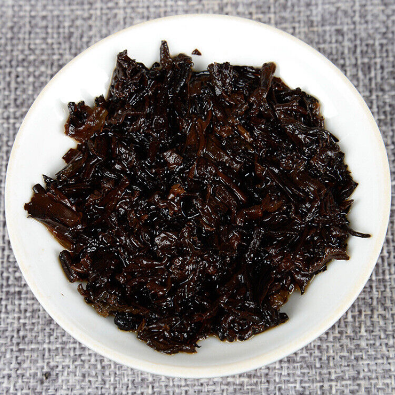 TeaAncient Tree Pu-erh Ripe Cake Health Care 357g Top Black Tea Yunnan Pu-erh Tea