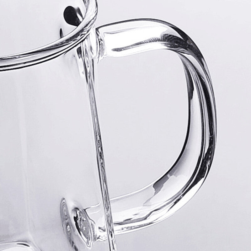 Glass Teapot With Stainless Steel Infuser And Lid For Blooming Loose Leaf  Tea