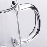 Glass Teapot With Stainless Steel Infuser And Lid For Blooming Loose Leaf  Tea