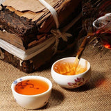 Raw Puer Tea Oldest Puer Tea Ansestor Antique Honey Sweet Dull-red Puer Tea 250g