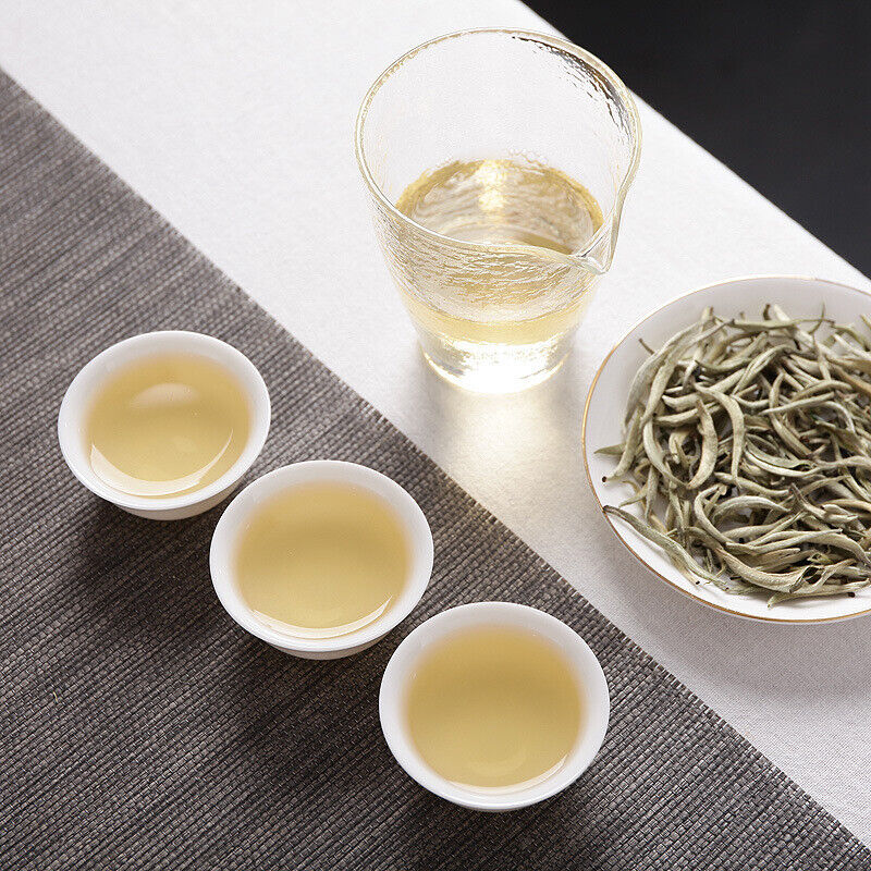 500g Puerh Tea Raw Tea White Hair Silver Needle Single Bud White Tea Loose Tea Main image