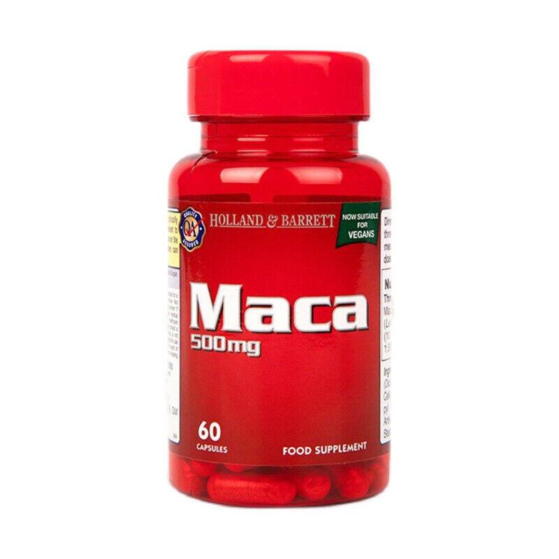 60 HB Maca Powder Capsules for Male Vitality 60 Pills/ Bottle Main image