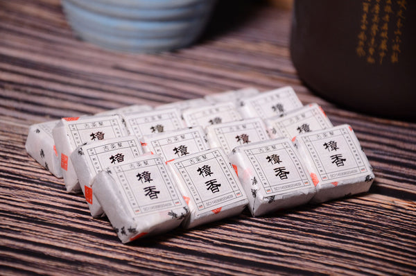 500g camphor puerh ripe tea small square brick Yunnan mini small tuo Menghai tea