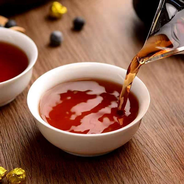 Yunnan Aged Natural Organic Certified Pu erh Ripe Tea Cream Pu erh Ripe Tea