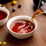 Yunnan Aged Natural Organic Certified Pu erh Ripe Tea Cream Pu erh Ripe Tea