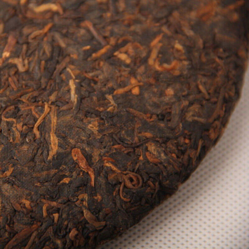 Chinese Menghai Qi Zi Pu-erh tea Early Spring RipeTea 357g Black Tea Cake Tea