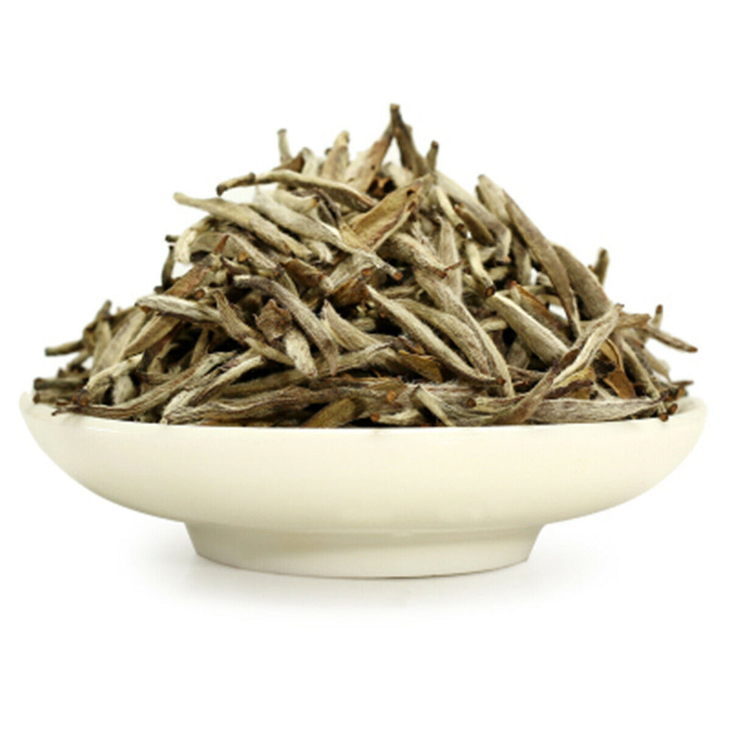 White Tea Loose Leaf Organic Silver Needle Bai Hao Yin Zhen  elizabeth arden Tea