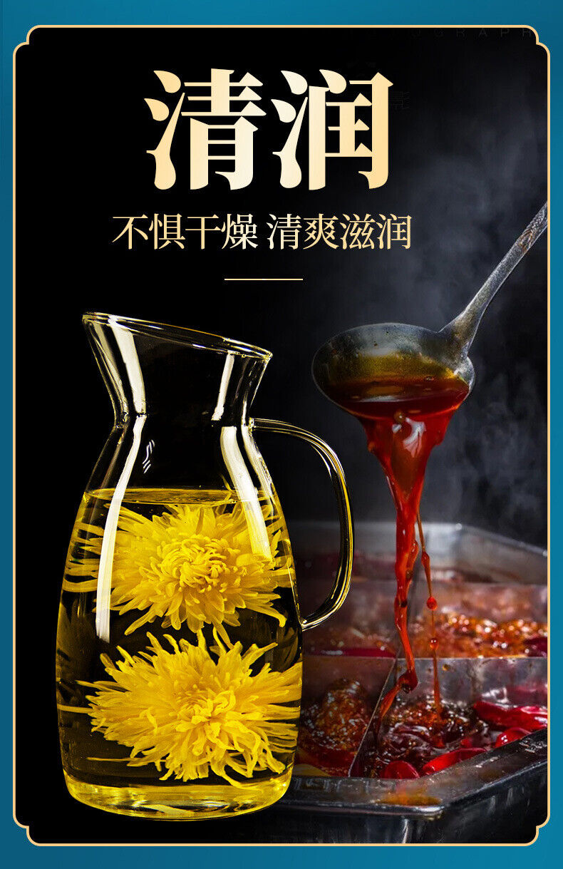 Golden Chrysanthemum Tea Big Yellow Chrysanthemum One Cup Per Flower 12G/BOX