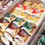 Coarse grains, vegetables, biscuits, multi flavored foods, crispy snacks