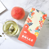 Honey Peach Flower Fruit Tea Triangle Bag Cold Soaked Tea White Peach Oolong