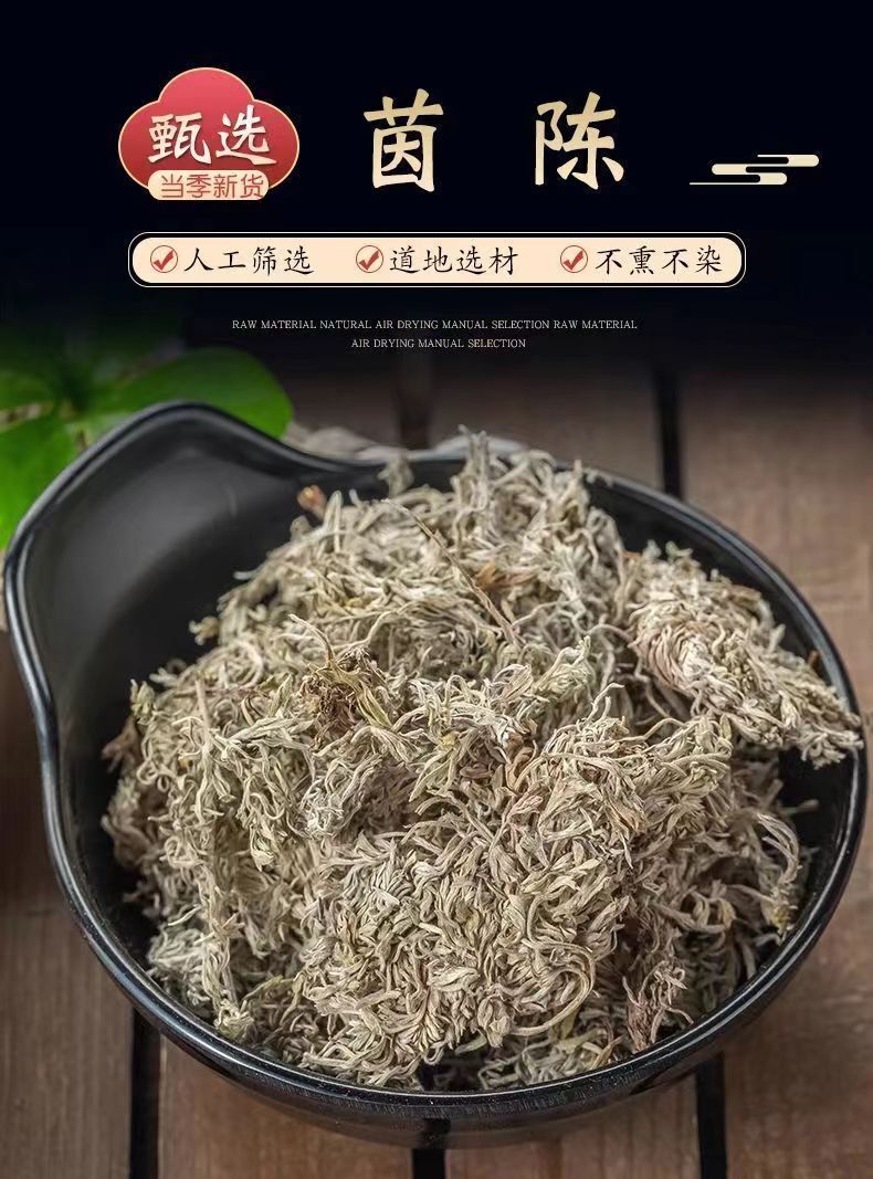 Fresh Artemisia Scoparia Tea 50g/bottle Yin Chen Chinese Herbal Tea