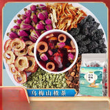 Plum Mulberry Hawthorn Chenpi Rosehip Lotus Leaf Tea