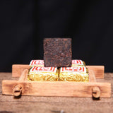Ripe Puerh Tea Yunnan Bulk Bohai Square Puer Tea 50g-500g 1Pc/Cup Mini Brick Tea