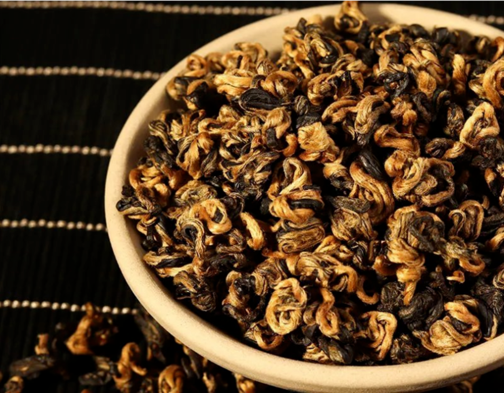 200g Early Spring Dianhong Black Tea Kunming Crested Honey Rhyme Gold Screw Food