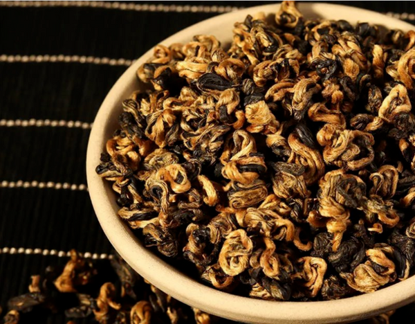 200g Early Spring Dianhong Black Tea Kunming Crested Honey Rhyme Gold Screw Food
