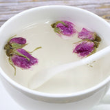 Chinese Purple Rosebud Tea Dried Flower Herbal Floral Blend Natural Loose Leaf