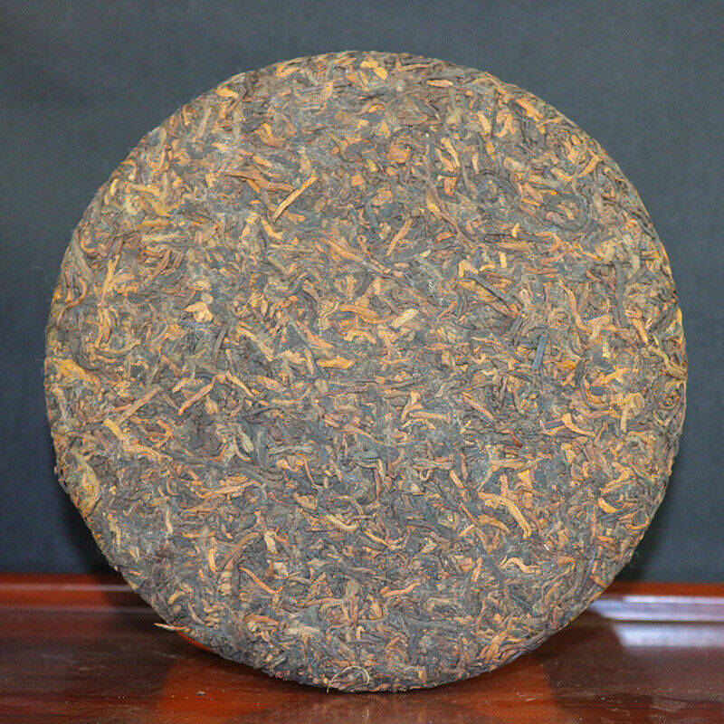 Yunnan Tea Tree King Puerh Tea Bulang Mountain Puerh Ripe Tea Cake 357g/12.59oz Secondary image
