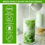Matcha Ashwagandha Powder Tea Matcha Latte Coconut Vanilla Weight Loss