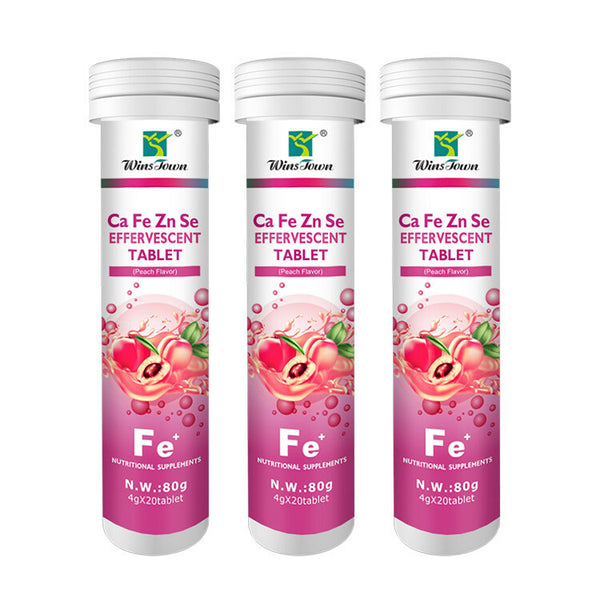 Winstown MULTIPLE V EFFEAVESCENT TABLET VC CaFeZnSe ZINC