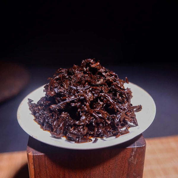 Premium Grade Yunnan Ripe Pu'er Tea Cake Ban Zhang 357g Pu'er Tea Healthy Drink