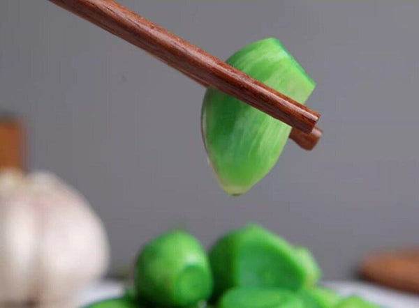 Zuckerknoblauch Green Garlic Laba Garlic Sweet Garlic Traditional Pickled