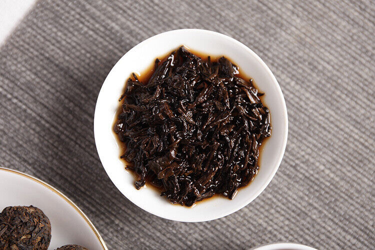 500g Yunnan Puer Tea Icelandic Ripe Tea Dragon Pearl Small Tuocha Large Tree Tea