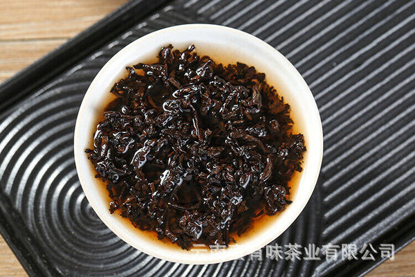 357g Puerh Tea Dry Storage Ripe Tea Menghai Source Flavor Yunnan Cake Ripe Tea