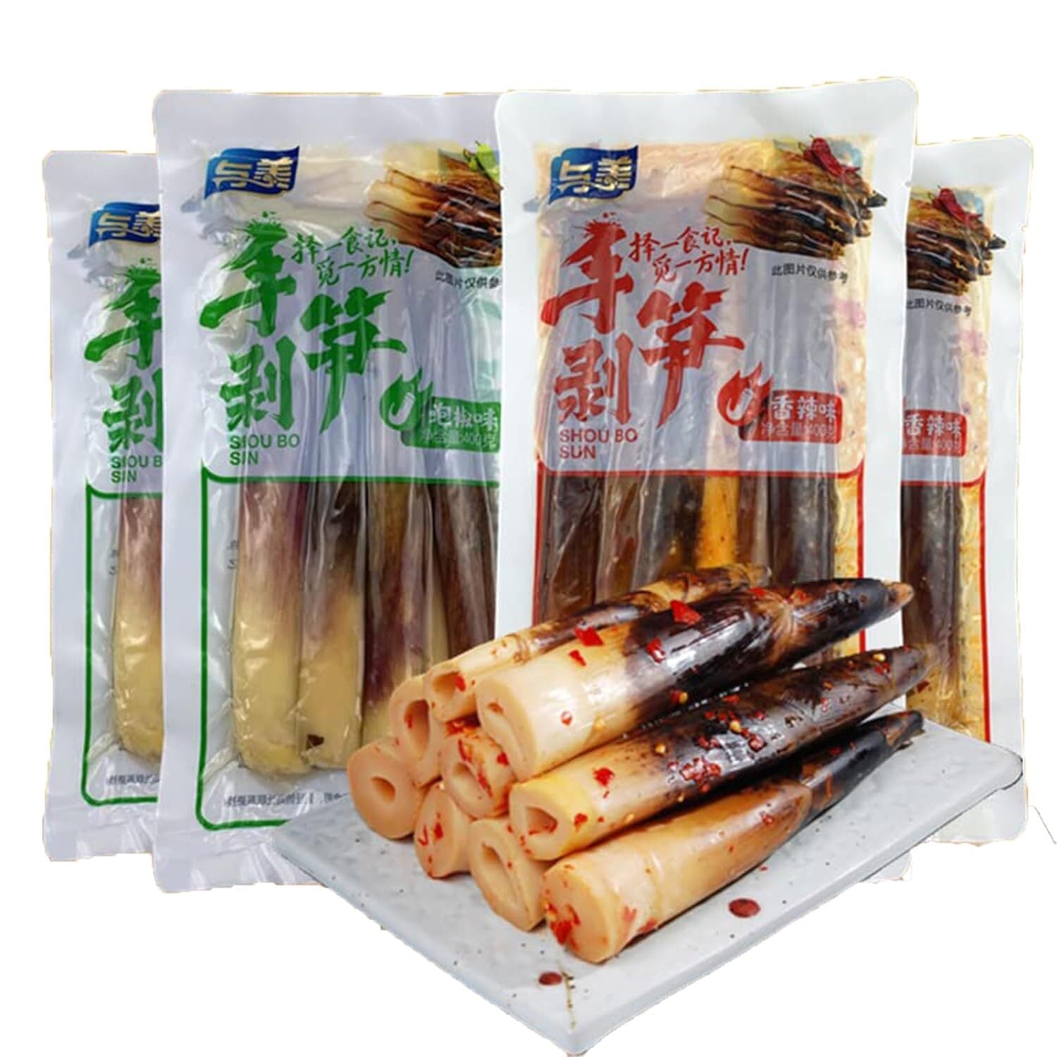 Buy 1 Get 2!Hand Peeled Bamboo Shoots Delicious Fresh Bamboo Shoot