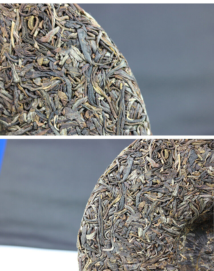Yunnan Puerh Tea Man Song Tou Chun Pure Material Puerh Raw Tea Cake 357g/12.59oz