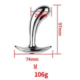 3pc/set Stainless steel Anal Plug Sex Toys For Woman/Man Butt Plug Anal Sex toys
