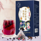 Premium Grade Wild-Harvested Black wolfberry mulberry rose combination tea