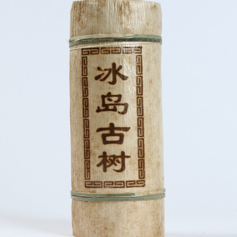 Yunnan Puerh Raw Tea 500g, Iceland Ancient Trees, Mini Bamboo Tube Raw Tea