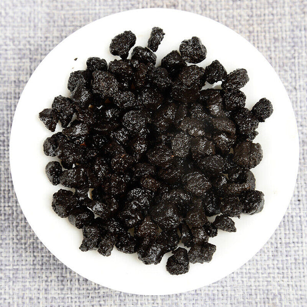 Sticky Fragrant Tea Fossil Crushed Silver 225g/can Fragrance Puerh Loose Tea