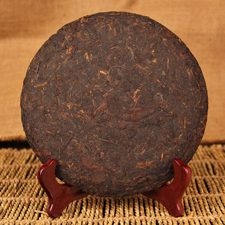 Yunnan Pu'er Tea Ripe Tea Cake Tea Eight Years Yunnan Qizi Cake Pu'er Tea 357g