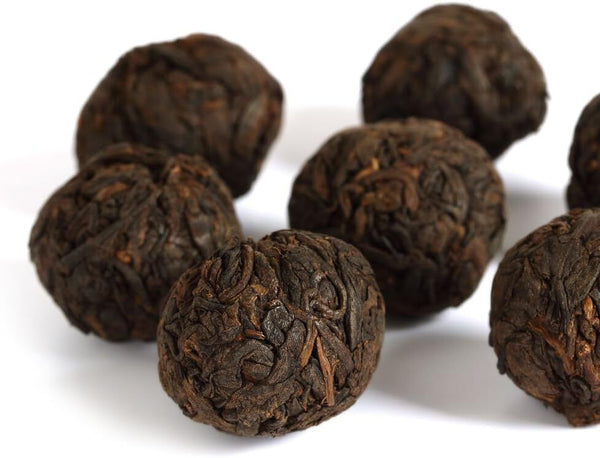 Puerh Tea Cake 100g Year Ripe Shu Supreme Yunnan Handmade Puerh Tea